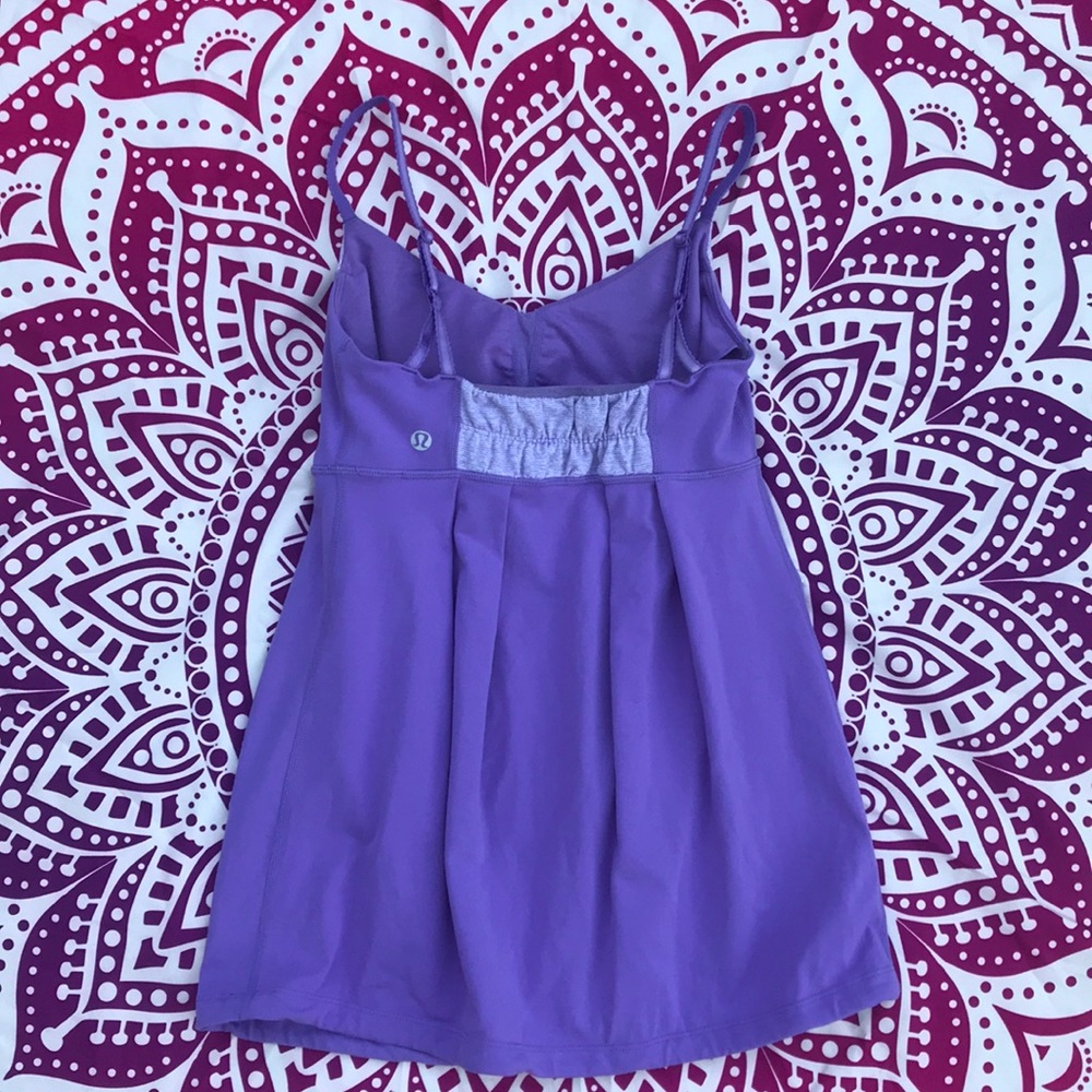 Purple Lululemon Workout Tank - Picture 3 of 6